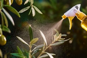 L’huile d’olive agit contre les pucerons