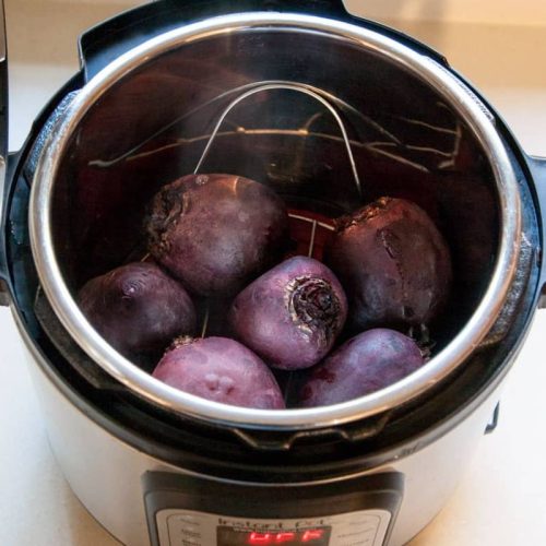 Cuisson des betteraves rouges à la cocotte minute : temps, astuces
