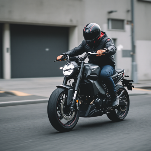 Vélo Électrique Style Moto : Roulez avec Style et Puissance